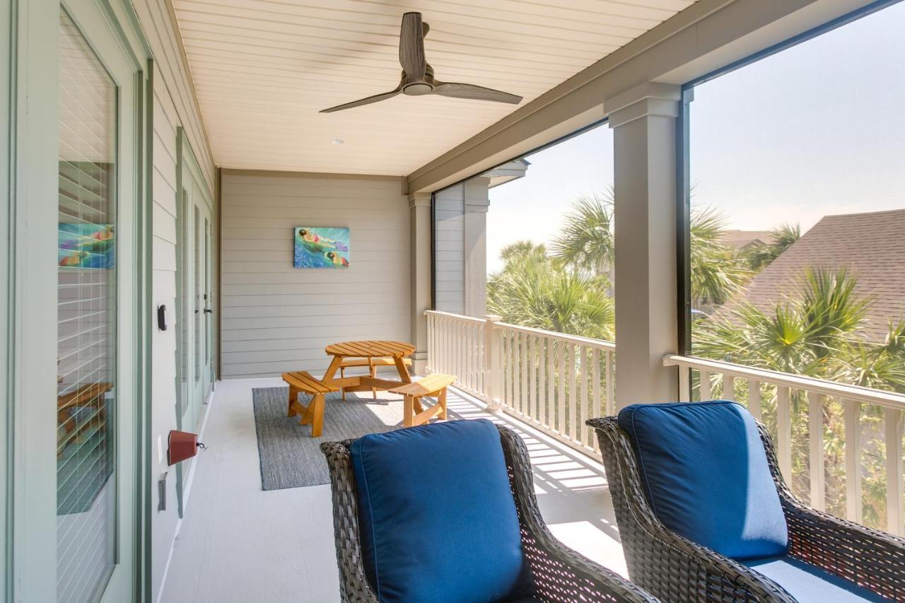Luxe Jekyll Island Home With Beach And Pool Access Exterior photo